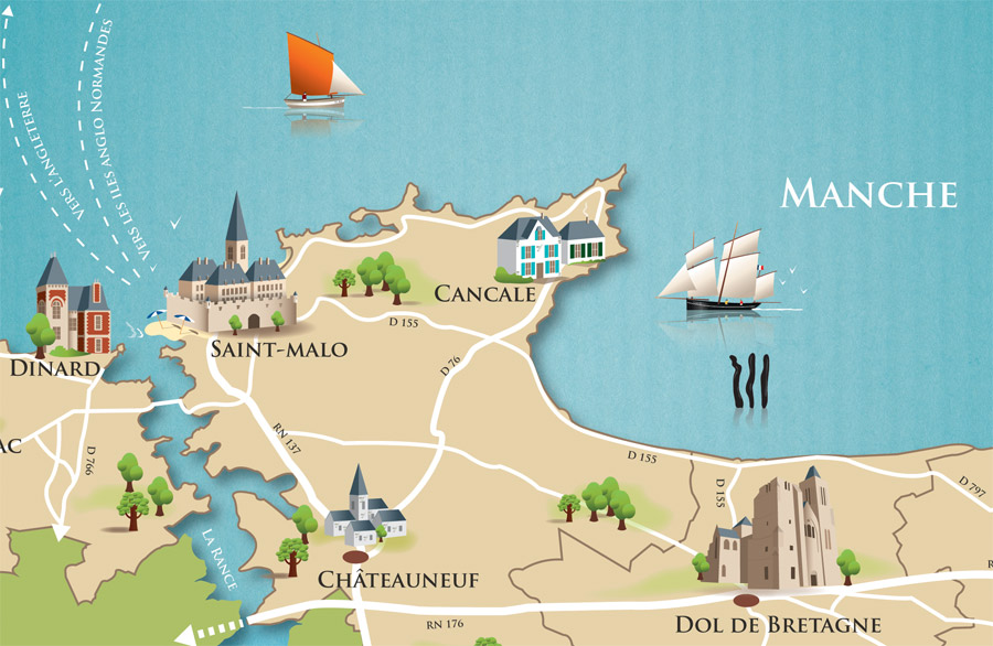 Distance Entre St Malo Et Dinard